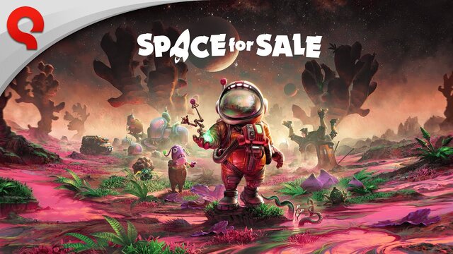 《太空房地產》Space for Sale讓你在太空星球一圓蓋房夢。圖／THQ Nordic YouTube 頻道